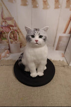 Custom Pet Wool Felt Figurine – Full Body | Handmade 3D Portrait
