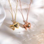 Custom Heart Locket with Pet Photo