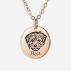 Custom Pet Photo Pendant
