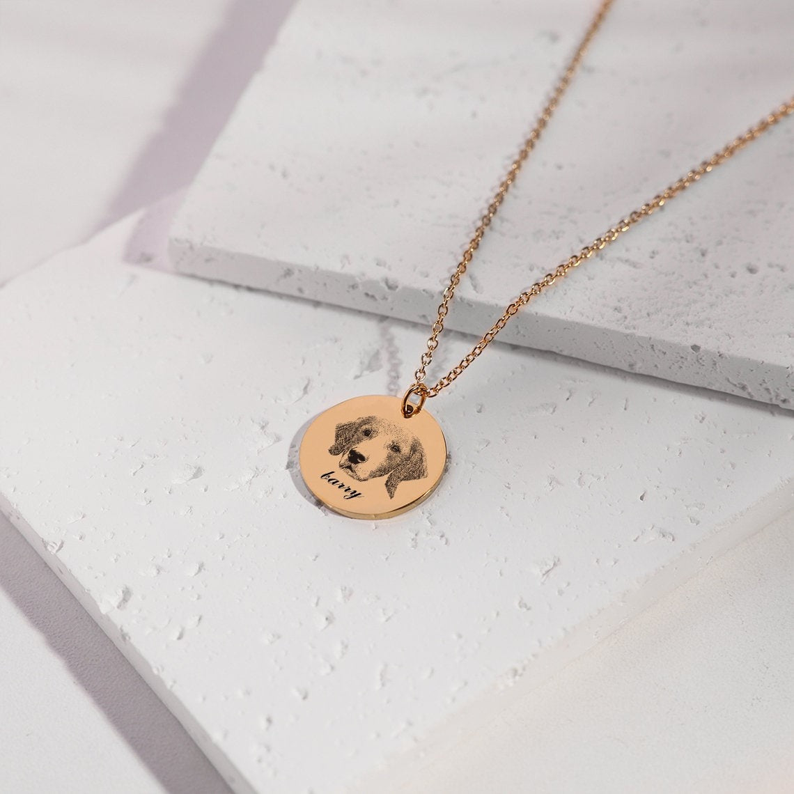 Custom Pet Photo Pendant