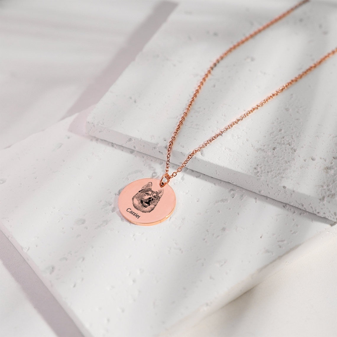 Custom Pet Photo Pendant