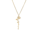 Personalized Flower Name Necklace