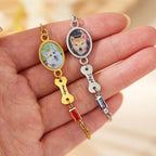 PetPhoto Luxe Adjustable Engraved Bracelet