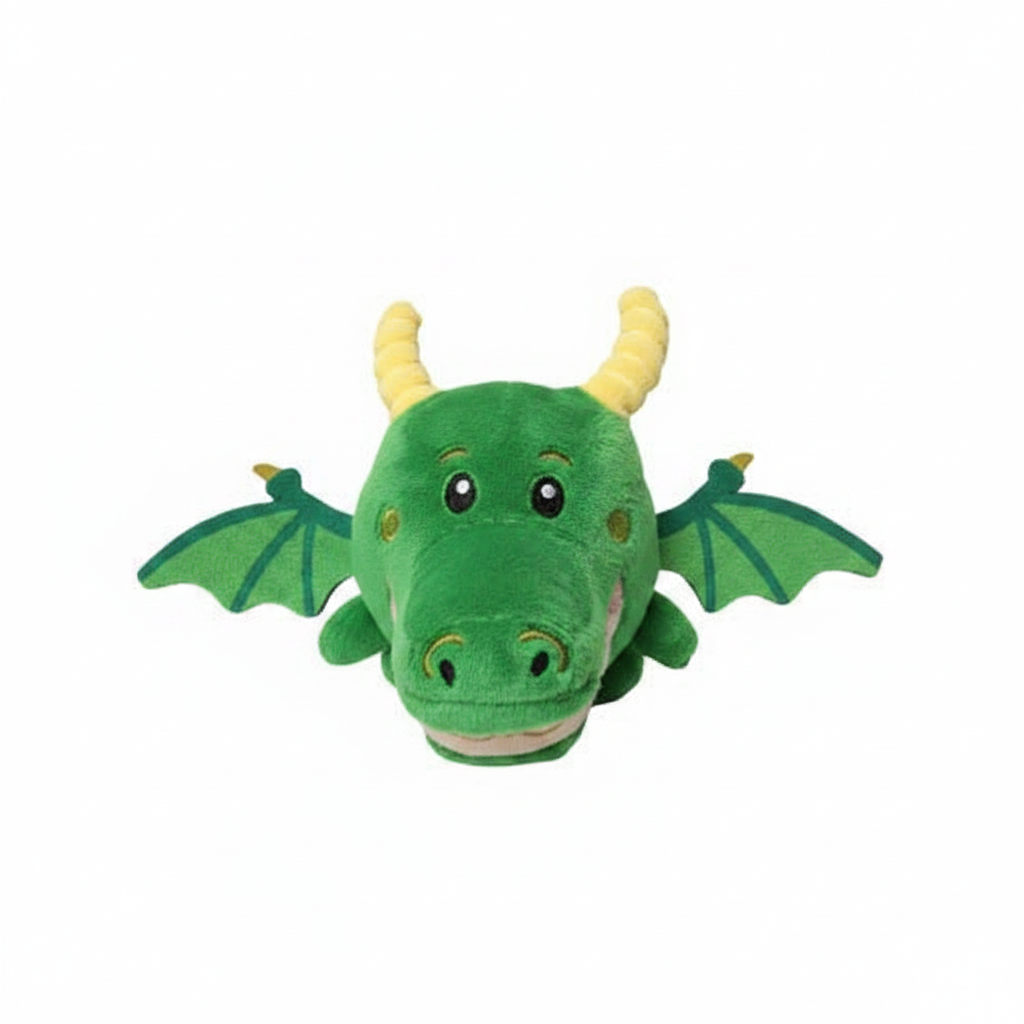 QMonster Ajatar Dragon Fairy Tale Plush Squeaker Dog Toy